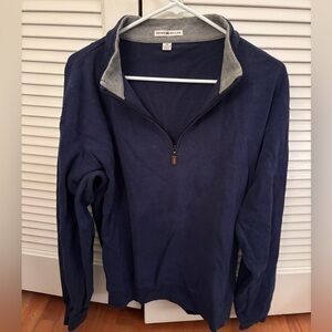 Peter millar 1/4 zip navy M